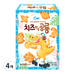 청우식품 치즈먹은 공룡, 60g, 4개