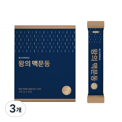 블루미너스 왕의 맥문동 분말스틱 1개월분, 60g, 3개