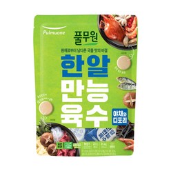 풀무원 한알만능육수 야채와디포리 3.7g x 22p, 81.4g, 1개