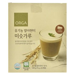 올가홀푸드 유기 발아현미 미숫가루, 500g, 1개