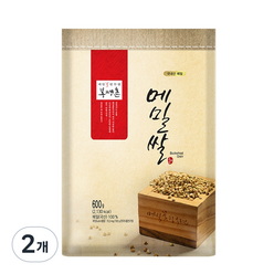 봉평촌 메밀쌀, 600g, 2개