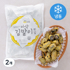 맘으로 바삭 김말이 튀김 (냉동), 1kg, 2개