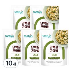 테이스틴 단백질곤약밥 곤드레, 150g, 10개