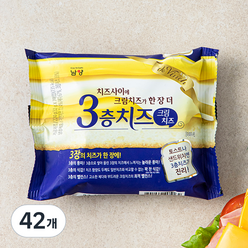 드빈치 3층치즈 크림치즈 7매입, 224g, 6개