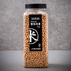 도정공장 씻어나온 병아리콩, 2kg, 1통