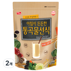 엄마사랑 아침이 든든한 통곡물 선식, 2개, 1.3kg