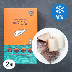 해슬로 대구 순살 (냉동), 500g, 2개