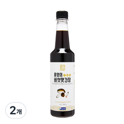 홍영의 어간장 버섯맛간장, 500ml, 2개