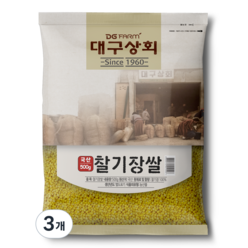 대구상회 2023년산 햇곡 국내산 찰기장쌀, 500g, 3개