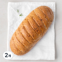 브로드카세 8가지 곡물잡곡 발효종 빵, 445g, 2개