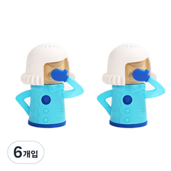 리빙듀오 악취제로 냉장고 탈취제 케이스 본품, 100g, 6개입