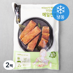 취영루 바삭바삭 매콤한 맛있는한끼 메밀전병 (냉동), 1000g, 2팩
