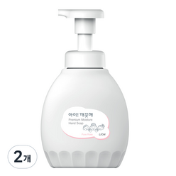 아이깨끗해 프리미엄 모이스처 핸드워시 퓨어로즈, 450ml, 2개