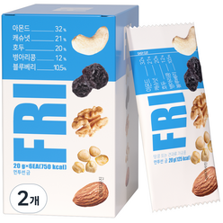 바프 먼투썬 매일견과 금 6p, 120g, 2개