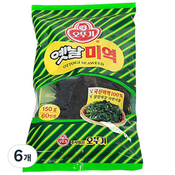 오뚜기 옛날 미역, 150g, 6개