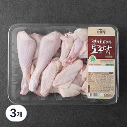 참프레 토종닭 볶음탕용 (냉장), 1000g, 3개