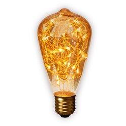 LED 에디슨 램프 은하수 ST벌브64, 골드