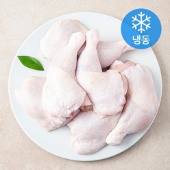 목우촌 무항생제 인증 IQF 닭 통다리 장각 (냉동), 2kg, 1개