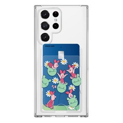 곰돌이푸 디즈니 슬림핏 에어백 카드 휴대폰 케이스