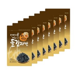 아버지愛마음을담아 호두아몬드 돌김자반, 50g, 8개