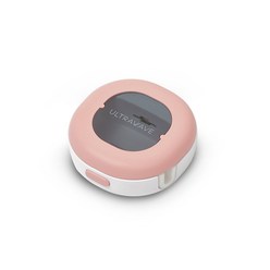 울트라웨이브 UVC LED 1구 휴대용 칫솔살균기 TS-ZERO, 핑크