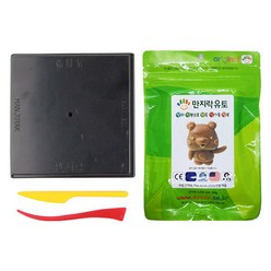 이야코 만지락 소프트유토 300g + 검정판 세트, 1세트