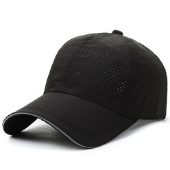 슬로우데코 스포츠 골프 모자, 블랙, 1개