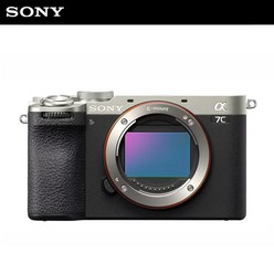 소니 공식대리점 풀프레임 컴팩트 카메라 알파 A7C2 BODY 실버 (ILCE-7CM2), 단품