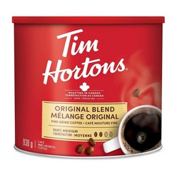 팀홀튼 오리지널 블렌드 미디엄 그라인드 커피 대용량 Tim Hortons Original Blend Coffee Grind 930g