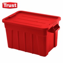 트러스트 75L 토르 토트 박스 (Tote box) SET 덮개 포함, 빨강, 1개
