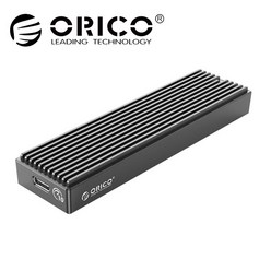 [ORICO] SSD 외장케이스 M2PV-C3 [M.2 NVMe/USB3.1 Gen2] [블랙] [SSD미포함] [C-C케이블 포함]