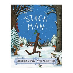 Stick Man 막대기아빠 영어동화책 영어원서, 단품