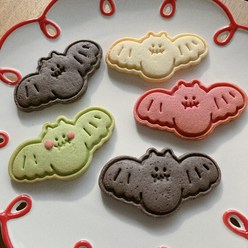 할로윈 박쥐 쿠키커터 / 배트맨 쿠키틀 / 감성 베이킹 용품 / 자체제작 쿠키만들기 재료, 1개