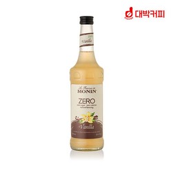 (증정 모닌시럽펌프)모닌 제로슈가 바닐라 시럽 750ml, 단품