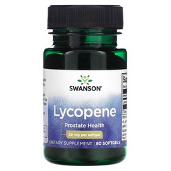 스완슨 리코펜 20mg 60소프트젤 캡슐 60개 Swanson Lycopene 60 Count, 20 mg 강철체력