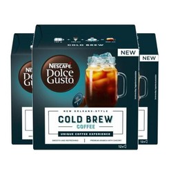 네스카페 콜드 브루 아메리카노 커피 캡슐 돌체구스토 호환 12개입 3팩 Nescafe Cold Brew