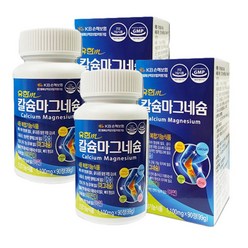 유한메디카 칼슘마그네슘 1100mg 180정, 90정, 2개