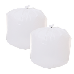 대박정리 쓰레기 분리수거 배접 비닐봉투 유백, 40L, 200매