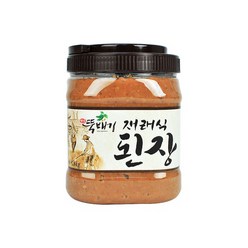 [옛맛뚝배기] 재래식 된장 1.8kg 국내산, 없음, 상세 설명 참조