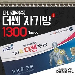 다나제약 더쎈 자기방 동전 자석파스 1BOX(30매) 1300가우스 통증패치, 1팩, 30매