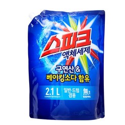 스파크 액체세제 2.1 L 일반드럼겸용, 단일, 단일, 본상품선택