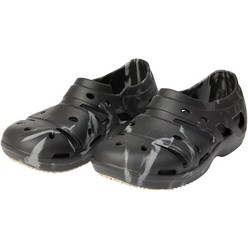 다이와 크록스 낚시 샌들 신발 남성 여성 공용 크룩스 DL-1481, LL, 블랙 마블