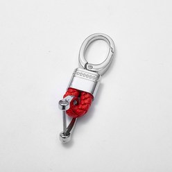 테슬라키팝 탄소 섬유 자동차 키 케이스 커버 테슬라 모델 X Y 모델 3 S 홀더 원격 제어 포브 쉘 키 체인, 03 red keychain