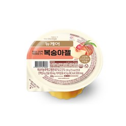 뉴케어 영양간식 복숭아젤 100g x 40개 /환자식/영양보충식