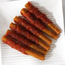 아침애 반려동물 수제간식, 1개, 핑거푸드 닭고기 핫도그120g