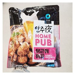 청정원 안주야 홈펍 닭근위튀김 220g (6810원) x 1개, 종이박스포장