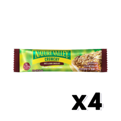 네이처밸리 크런치 오트&다크초콜릿 단백질바 21g x 4개, 단품