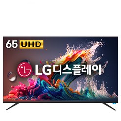 넥스 165cm(65) UHD TV [LG패널 무료기사설치 2024년형] [UX65K], 기사방문설치, 벽걸이형