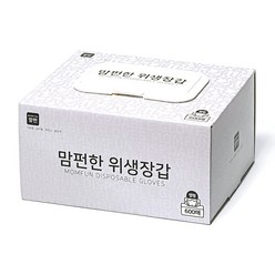 맘펀 위생장갑 (캡형 600매) /비닐장갑, 1개