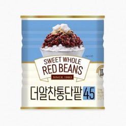 대두식품 통단팥 빙수팥 3kg*4캔 팥빙수팥, 3kg, 4개